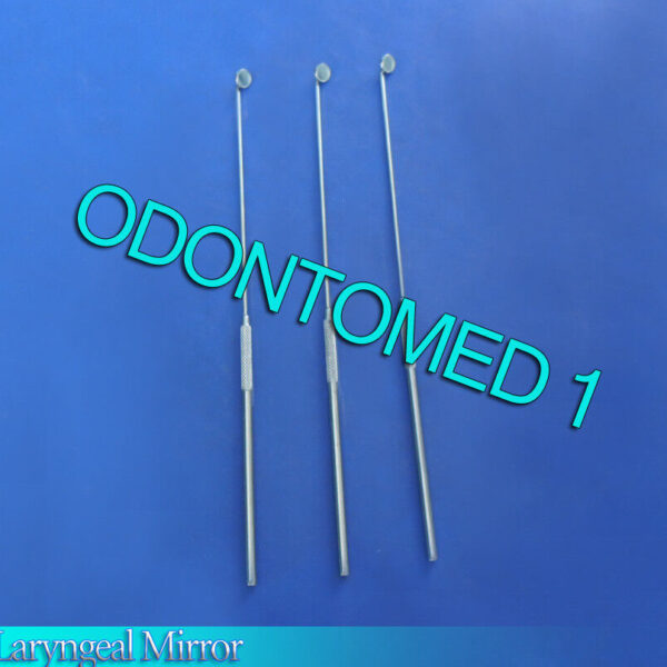 3 Laryngeal Mirror # 0, Dental Ent Surgical Instruments