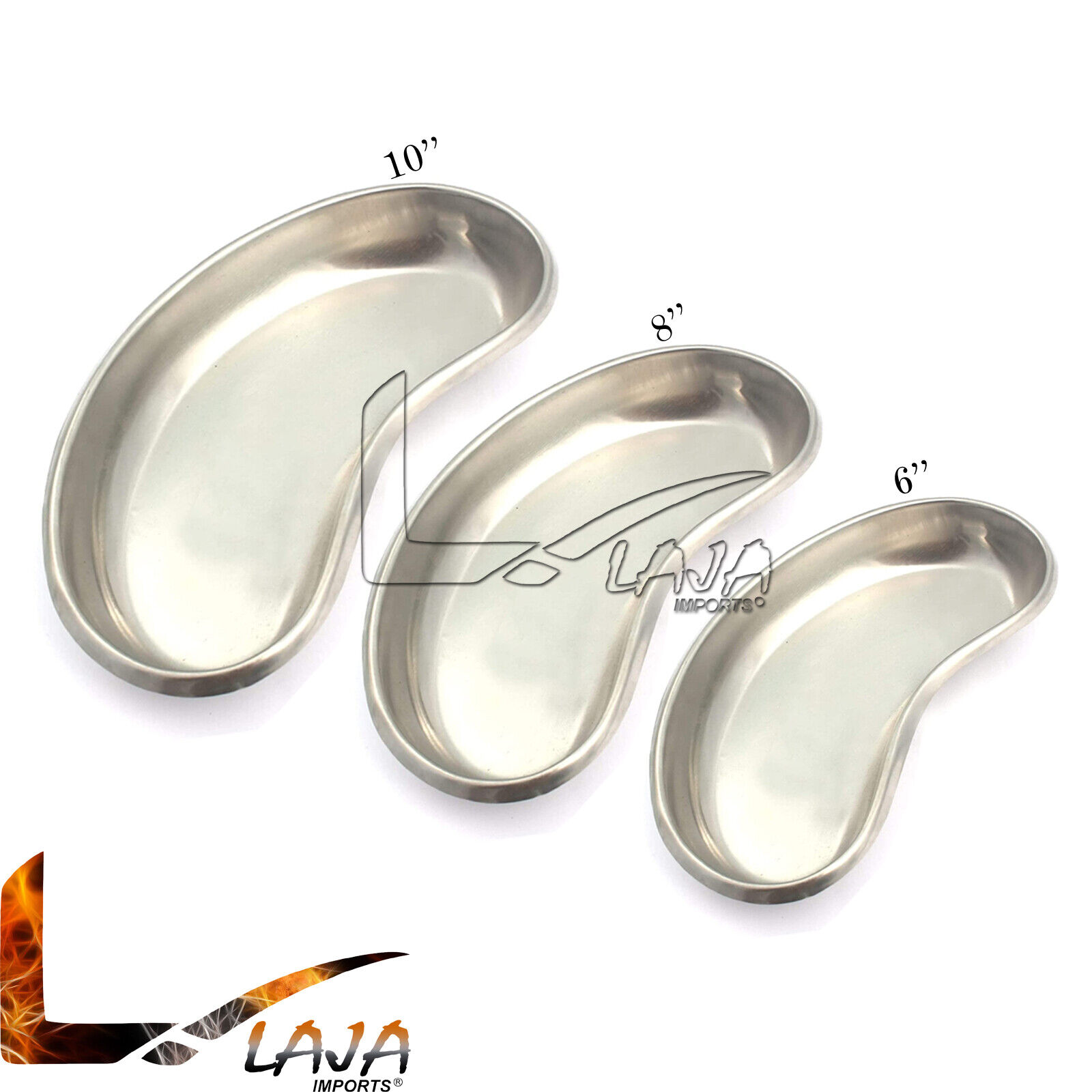 3-PC-Kidney-Bowl-Tray-Set-Medical-Dish-Surgical-Instrument-Stainless-Steel-Tool-274572842479-2