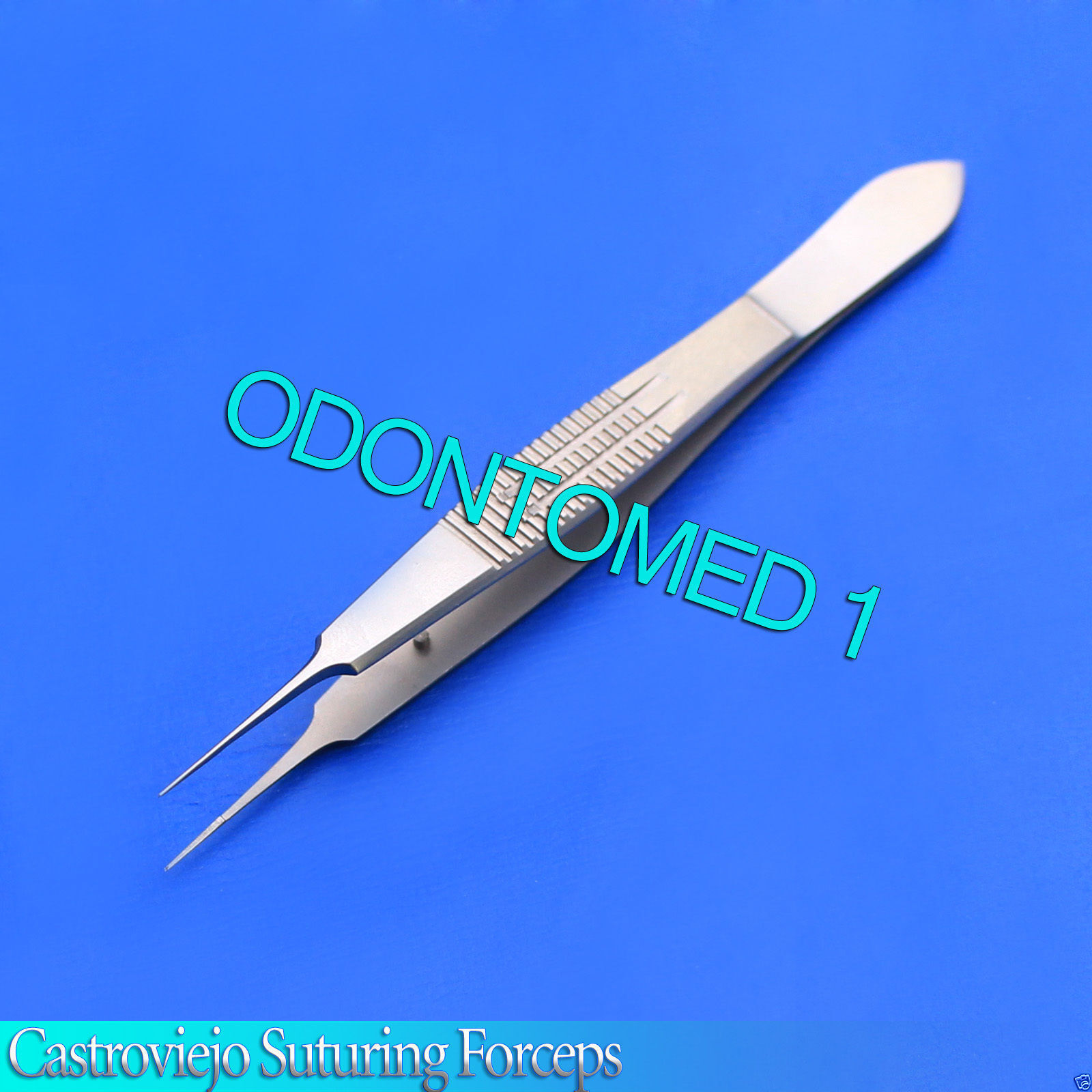 3-Pcs-New-Ophthalmic-Castroviejo-Forceps-4-Suture-03mm-Tying-1x2-Micro-Teeth-122662698609