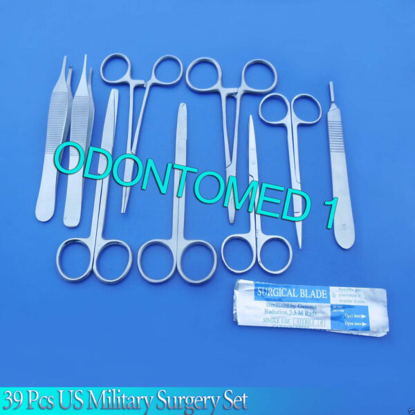 39 P O.R GRADE US MILITARY MINOR SURGERY SUTURE SET KIT DS-765
