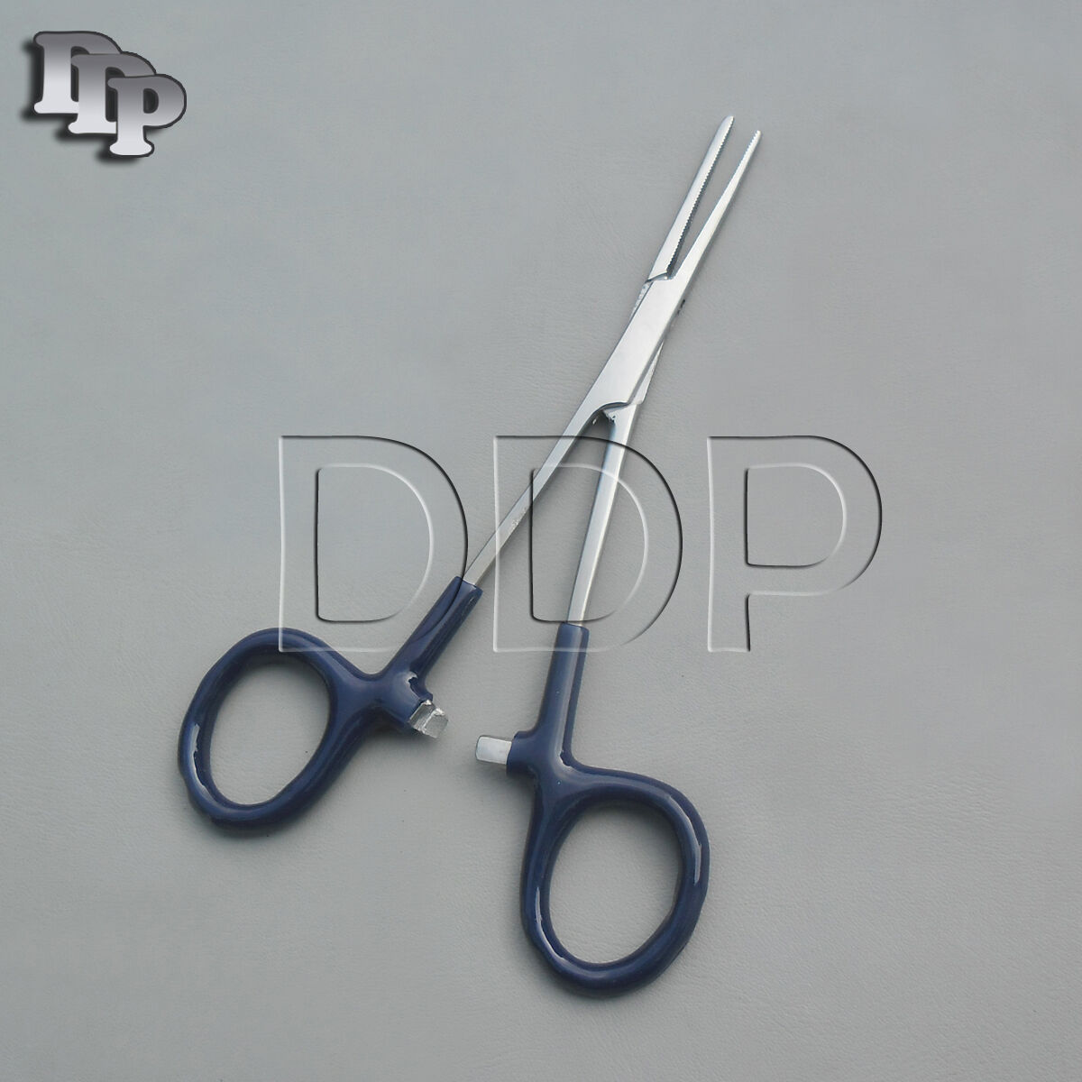 6-Hemostats-Crile-Forceps-Surgical-Instruments-Blue-Dep-Handle-6-Straight-131417414279-2