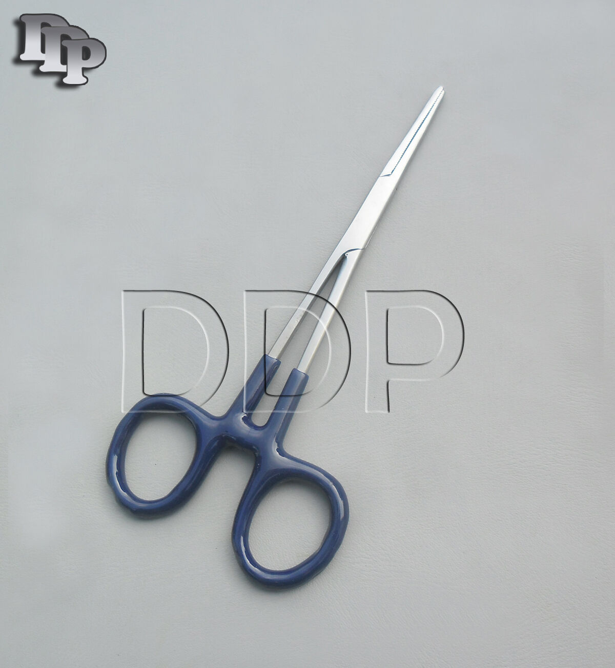 6-Hemostats-Crile-Forceps-Surgical-Instruments-Blue-Dep-Handle-6-Straight-131417414279-3