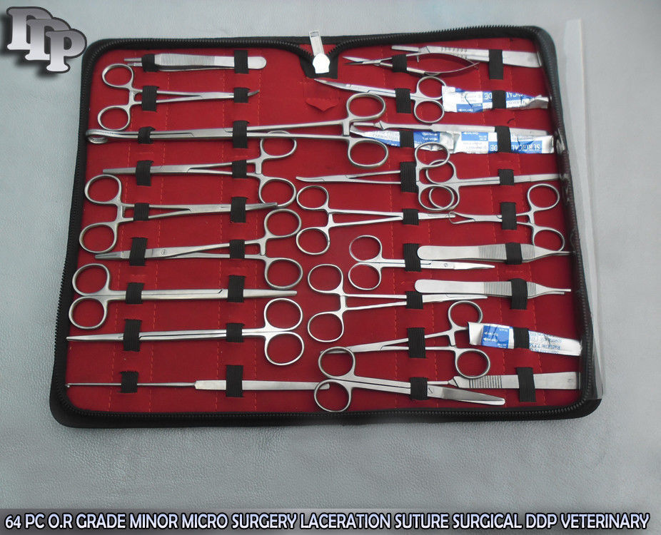 64-PC-OR-GRADE-MINOR-MICRO-SURGERY-SUTURE-SURGICAL-VETERINARY-121266569329-2