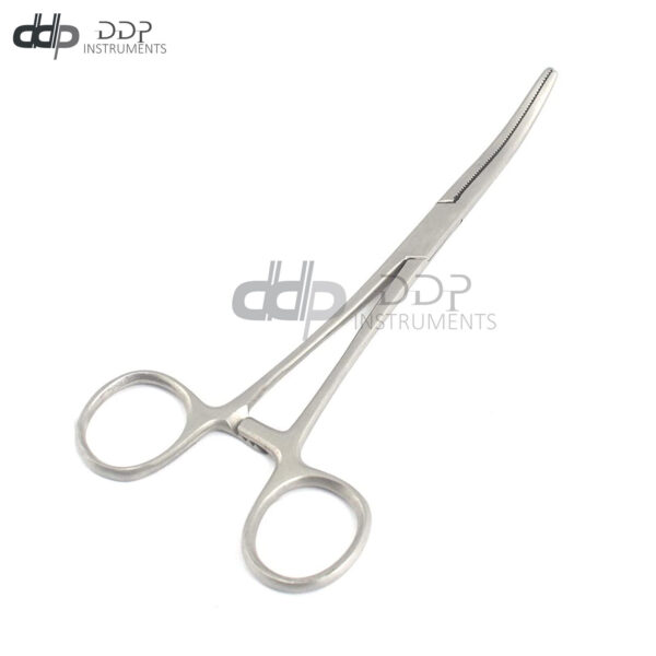 Pean Hemostat Locking Forceps 7.25'' Curved - Stainless Steel