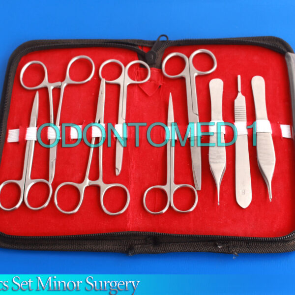 9 Pc O.r Grade Minor Surgery Suture Set Kit Instruments Ds-733