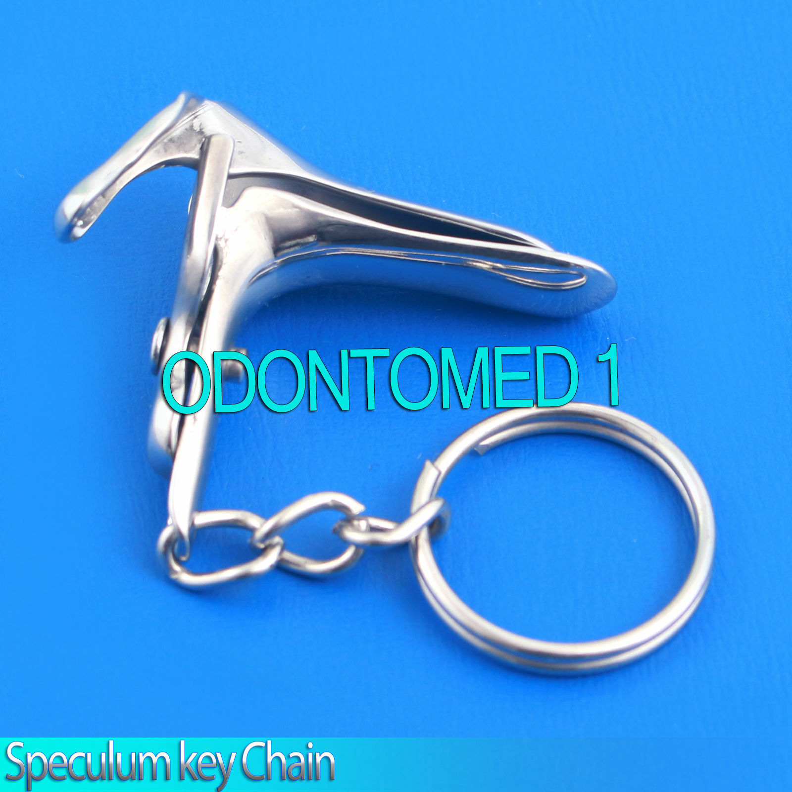 BEST-OFFER-Speculum-Keychain-Stainless-Steel-Gift-for-Doctor-Midwife-ODM-112615517279