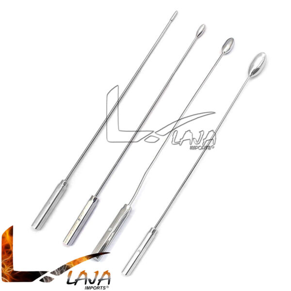 Bakes Rosebud Dilators Sounds 3mm, 6mm, 9mm, 13mm, Stainless Steel