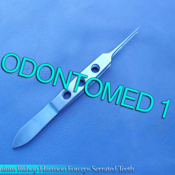 Bishop Harmon Forceps Serrated Teeth Titanium Surgical Instruments