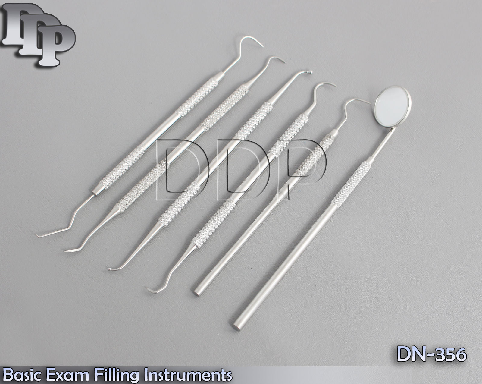 Dental-Explorer-Scaler-Probe-Mirror-Handle-Basic-Exam-Filling-Instruments-DN-356-131848382909
