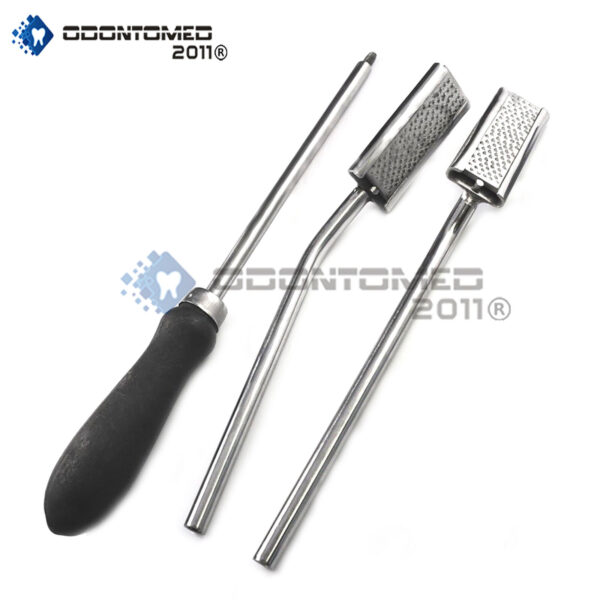 Equine Horse Dental Teeth Floats Rasps Straight + Angled Adjustable Black Handle