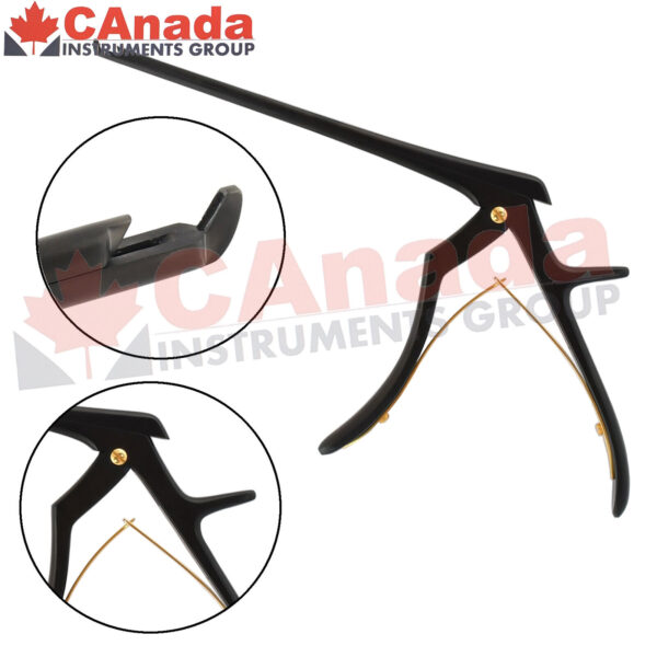 KERRISON Rongeurs 7" Black & Gold 1mm Cutting Cervical Orthopedic Surgical 40?Up