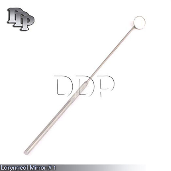 Laryngeal Mirror # 1, Dental ENT Surgical Instruments