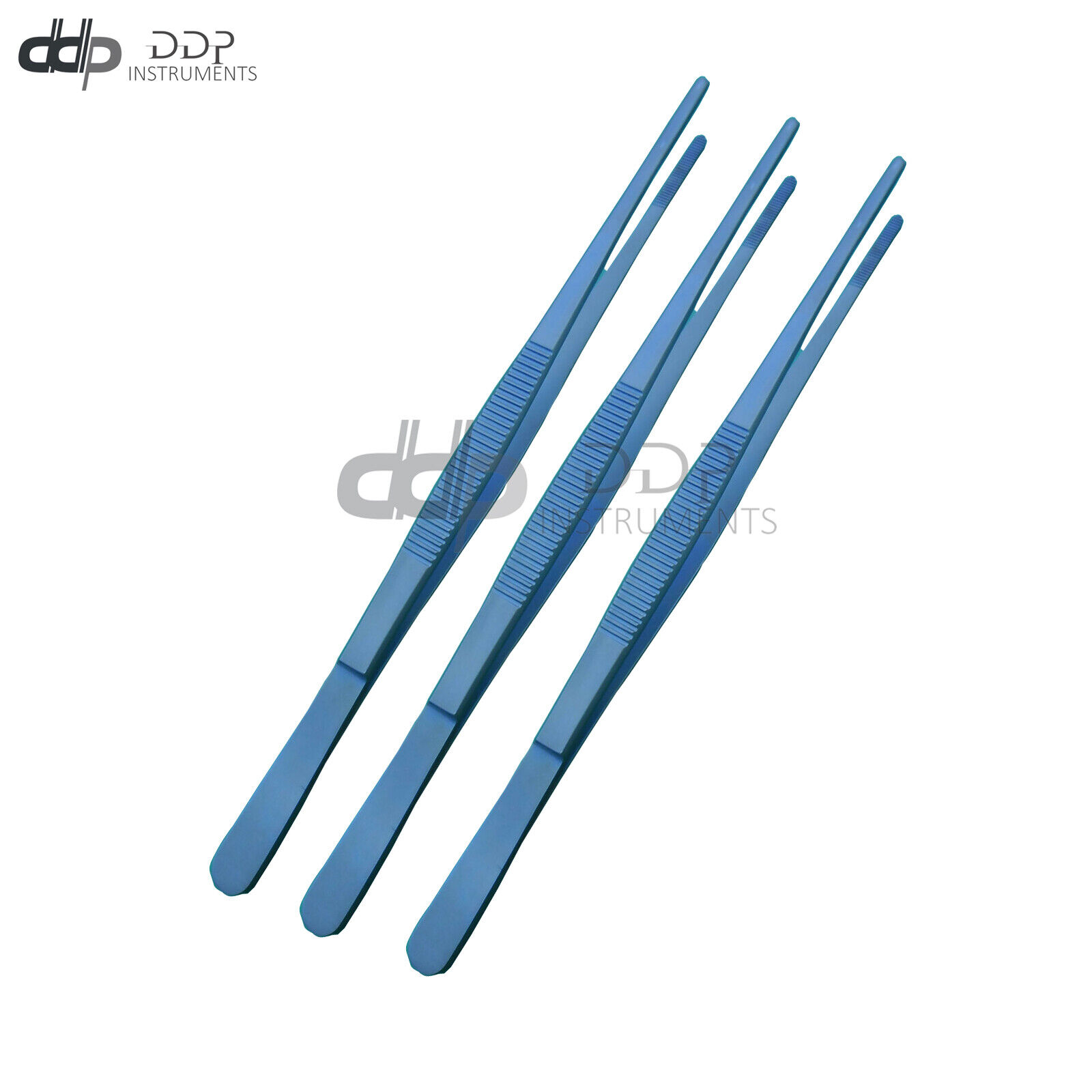 Lot-Of-3-Thumb-Dressing-Forceps-6-Serrated-Titanium-Surgical-Dental-Instruments-133879272289