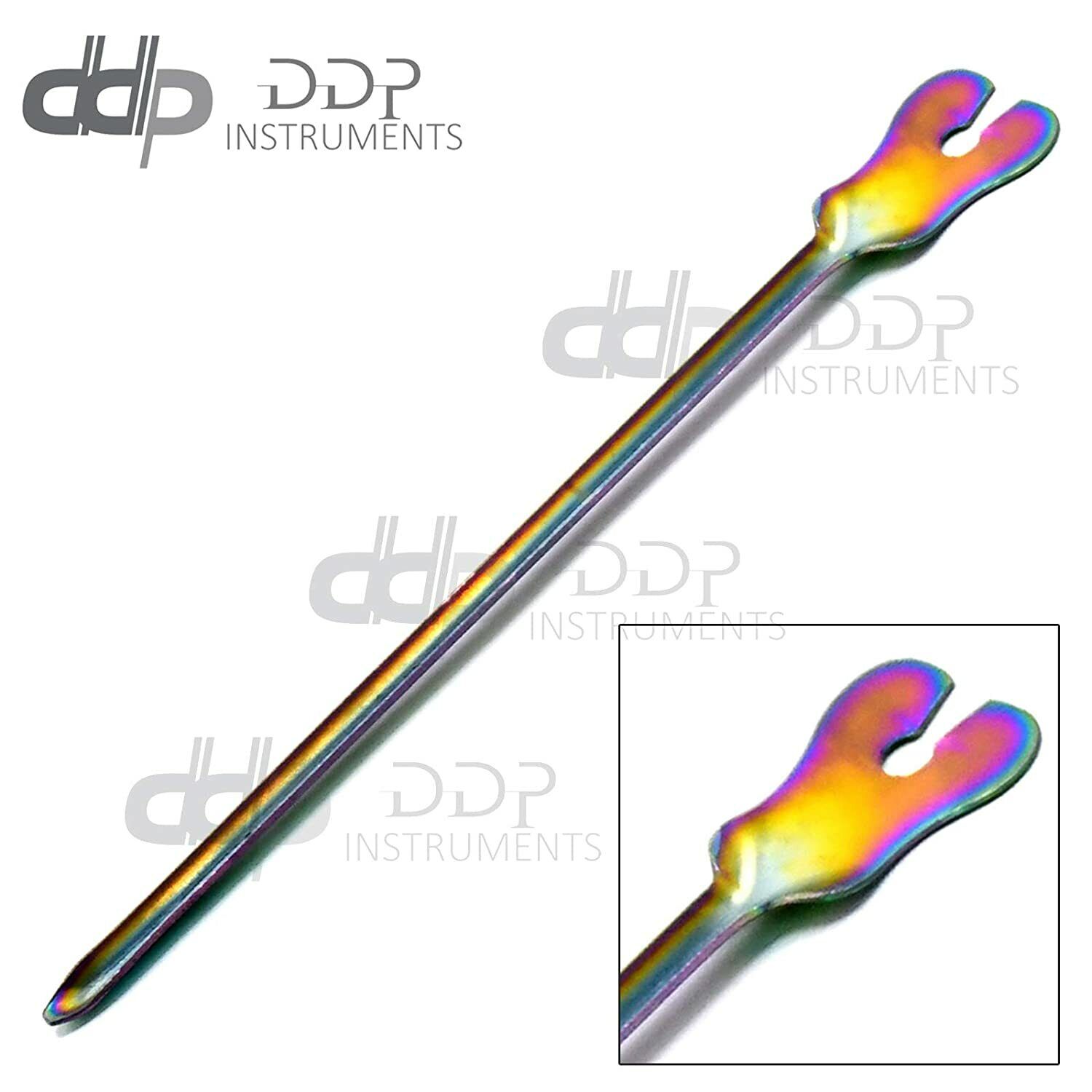 Multi-Titanium-Rainbow-Color-Grooved-Director-with-Tongue-Tie-55-373269314369