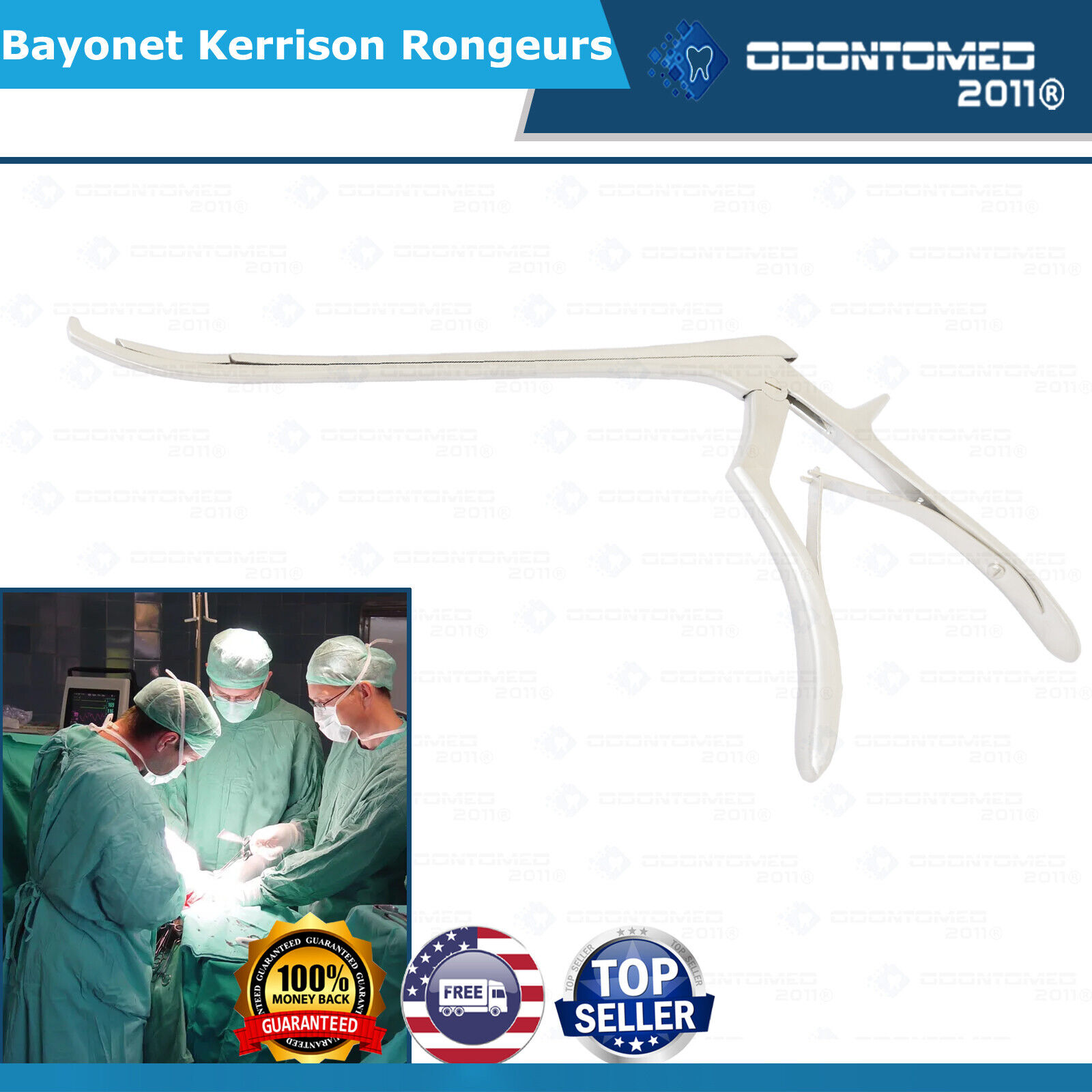 ODM-Bayonet-Kerrison-Rongeurs-8-45-Curved-Up-3mm-Surgical-Instruments-111946372789