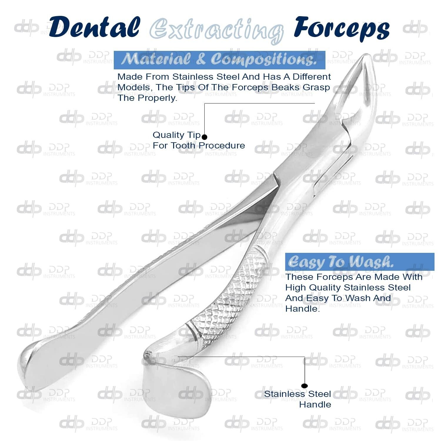 Pack-Of-2-Pieces-Extracting-Forceps-288-Surgical-Dental-Instruments-121475963039-5