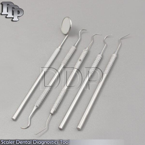 Scaler Dentale Sonda Diagnostica Strumento Odontoiatria Dente Esame Tartaro Tool