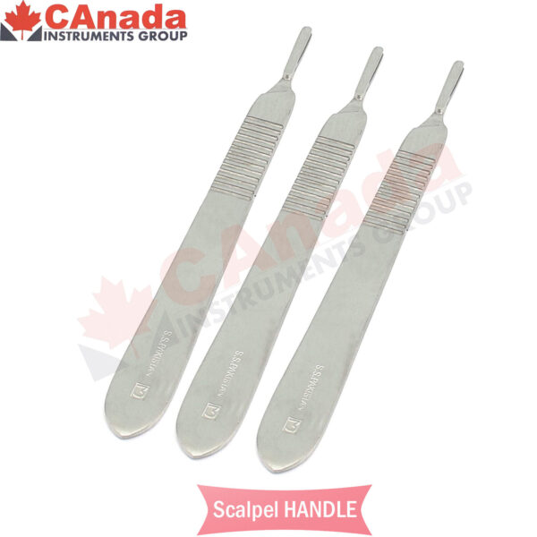 Scalpel HANDLE #3 For SURGICAL BLADES 10-15 Cutting TOOL Stainless Steel
