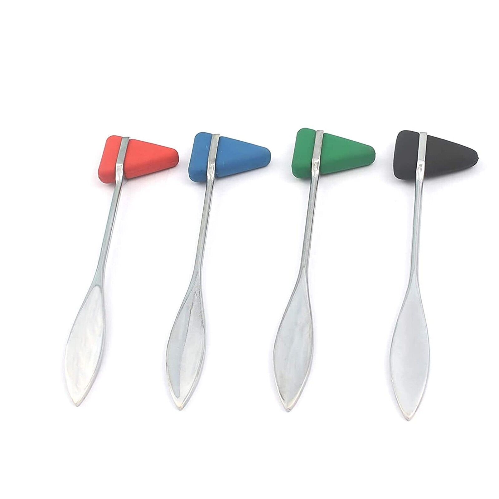 Set-of-4-RED-Green-Blue-Black-Rubber-Head-Reflex-Taylor-Hammers-Diagnostic-125800529119