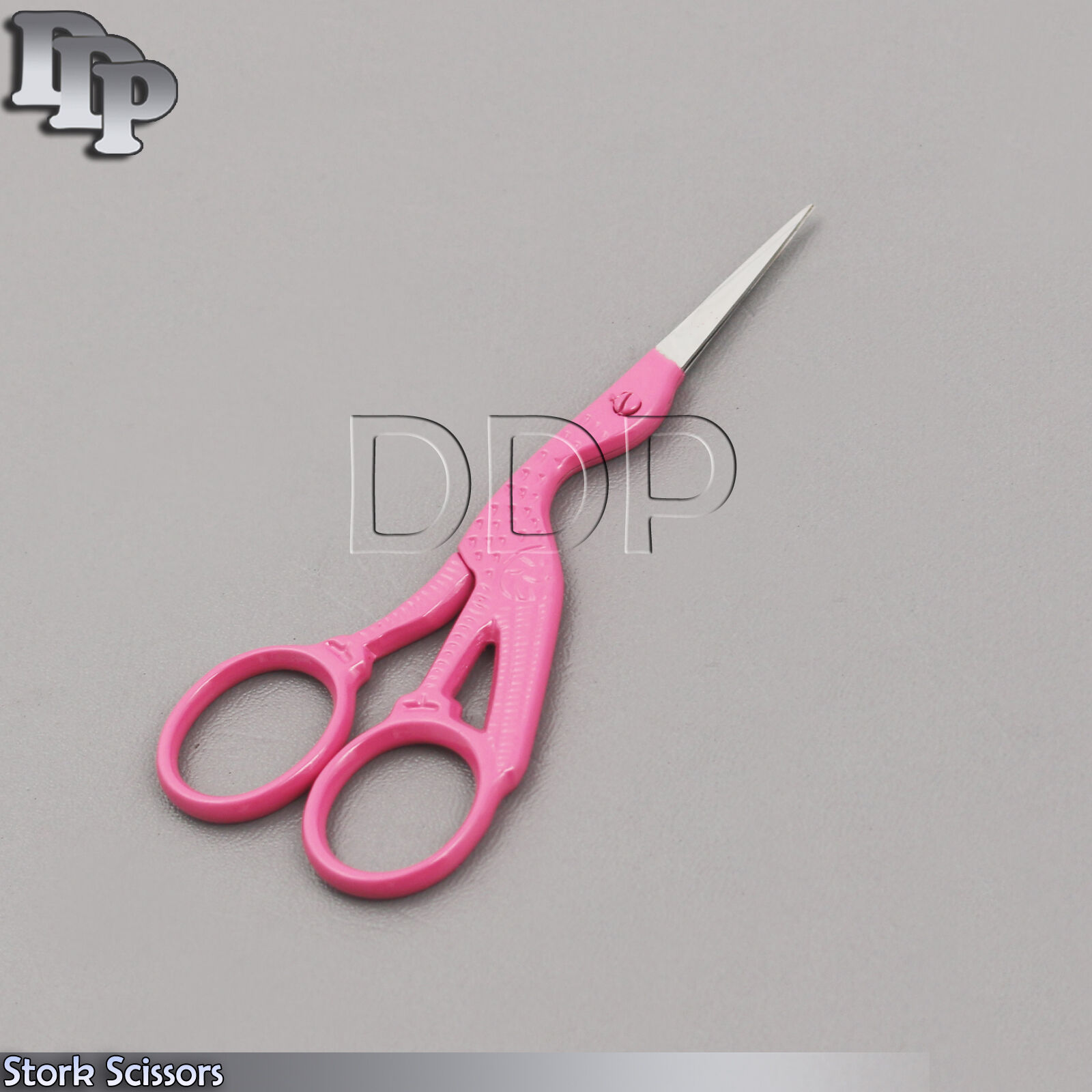 Stork-Embroidery-Scissors-Eyebrow-Sewing-Thin-Point-Edge-Color-Coded-BTS-157-122602745059-2
