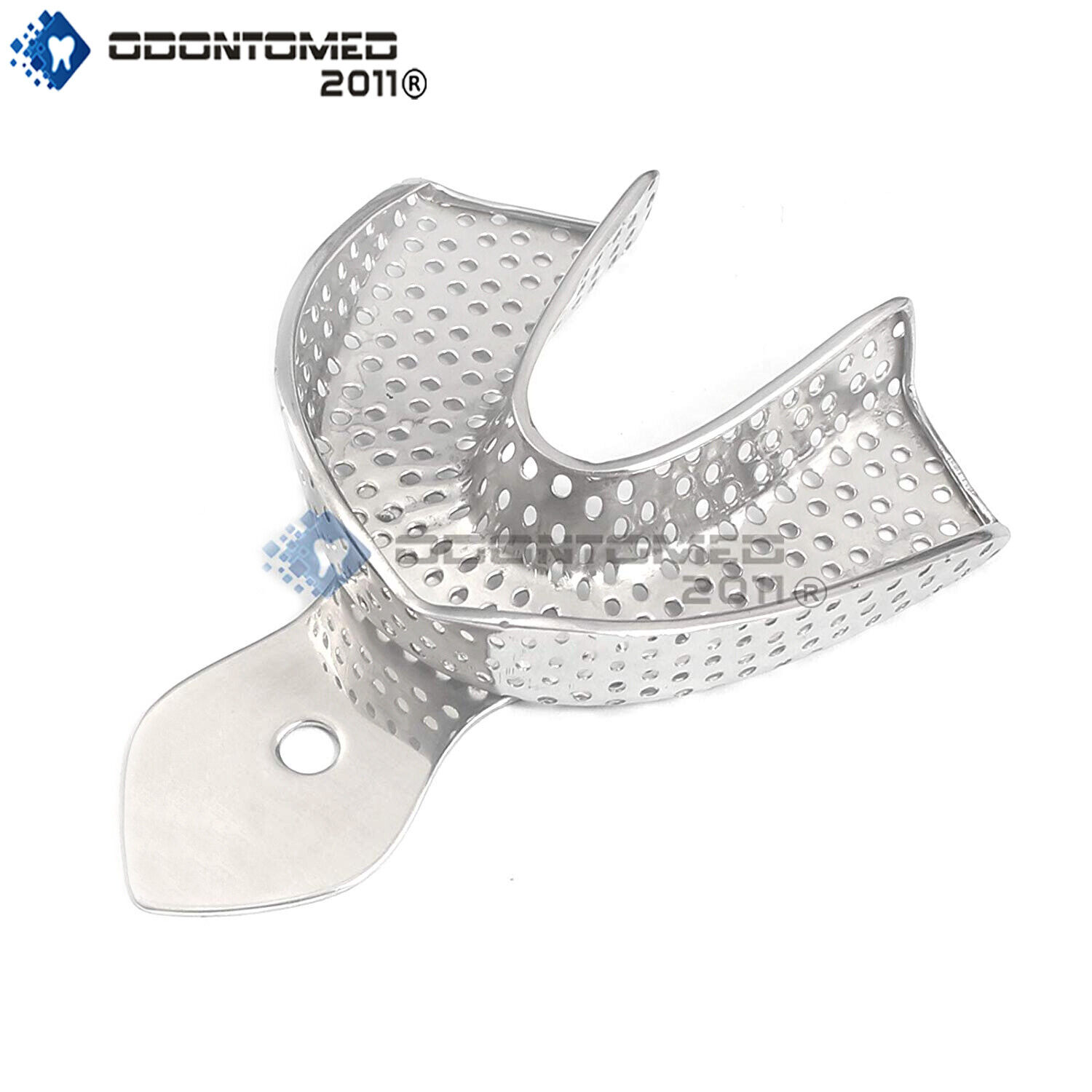 Variation-of-Dental-Impression-Trays-Stainless-Steel-Upper-Lower-Solid-Perforated-Choose-124060078429-6799
